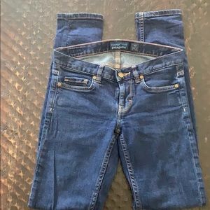 Patagonia skinny jeans 25